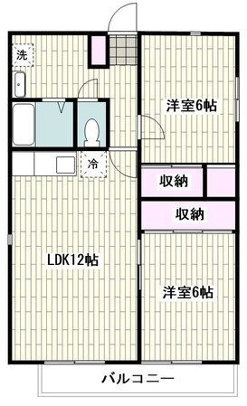 グリーンハイツ東戸塚の物件間取画像